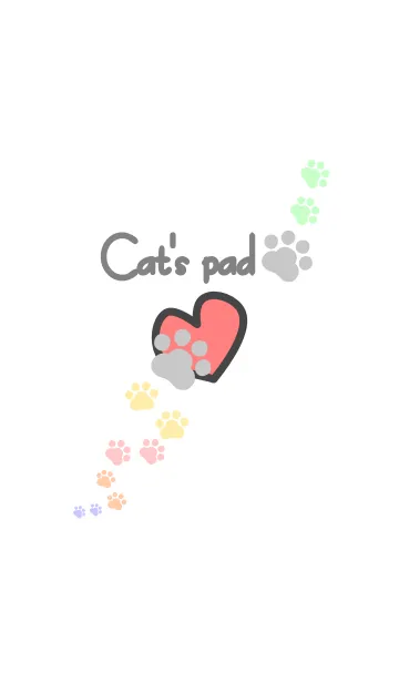 [LINE着せ替え] Cat's pad (Simple)の画像1