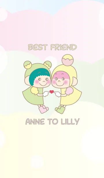 [LINE着せ替え] Anne to Lilly BestFriendの画像1