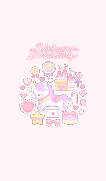[LINE着せ替え] Unicorn Dreamingの画像1