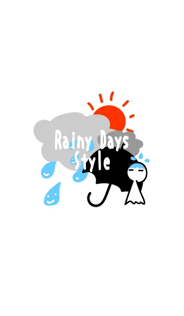[LINE着せ替え] Rainy Days Styleの画像1