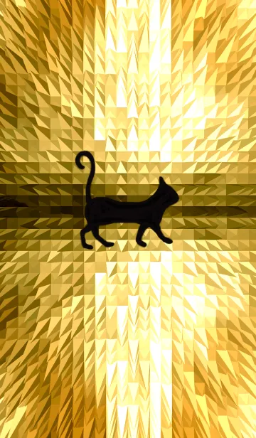 [LINE着せ替え] ●光と猫のシルエット。の画像1