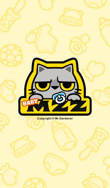 Baby Meow Zhua ZhuaのLINE着せ替え