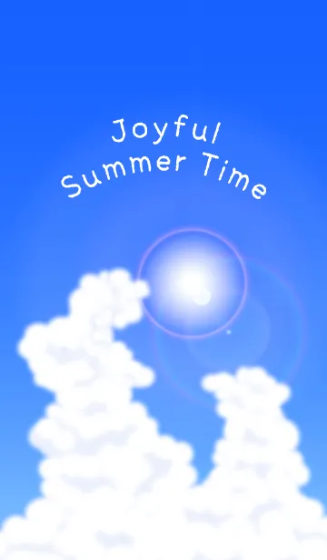 [LINE着せ替え] Joyful Summer Timeの画像1