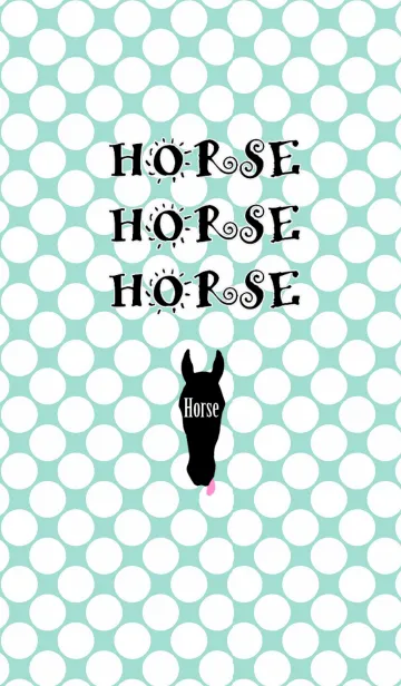 [LINE着せ替え] HORSEHORSEHORSEの画像1