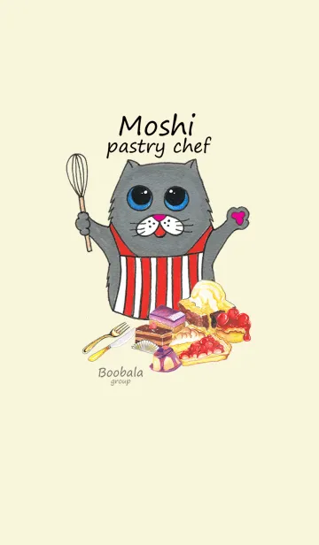 [LINE着せ替え] Moshi Pasty chefの画像1