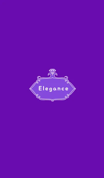 [LINE着せ替え] 'Elegance' simple themeの画像1