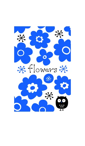flowers blueの着せ替えメイン画像