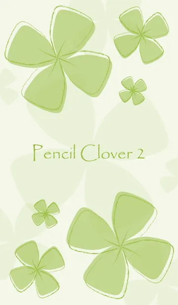 [LINE着せ替え] Pencil Clover 2の画像1