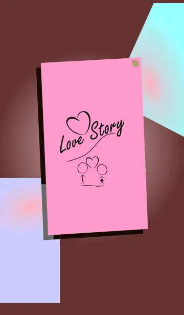 [LINE着せ替え] 私の愛ノートストーリーの画像1