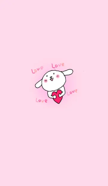 [LINE着せ替え] 愛を呼ぶタレミミ犬の画像1