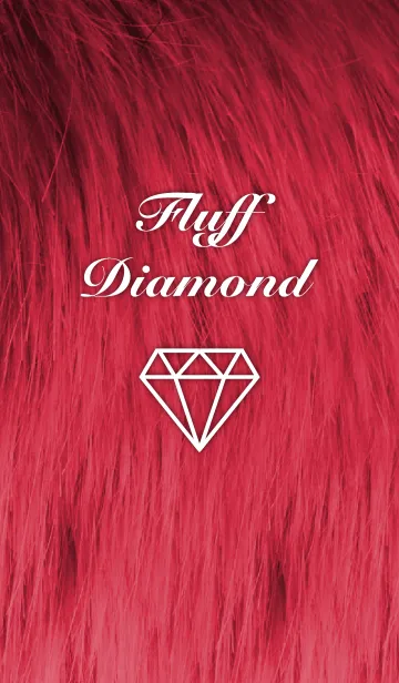 [LINE着せ替え] Fluff Diamond-Redの画像1