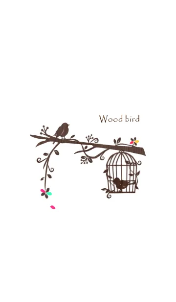 [LINE着せ替え] Wood birdの画像1