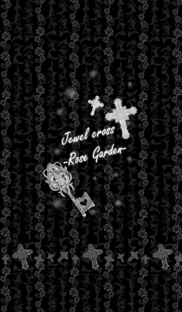 [LINE着せ替え] Jewel cross -Rose Garden 3-の画像1