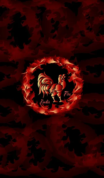 [LINE着せ替え] Fire Roosterの画像1