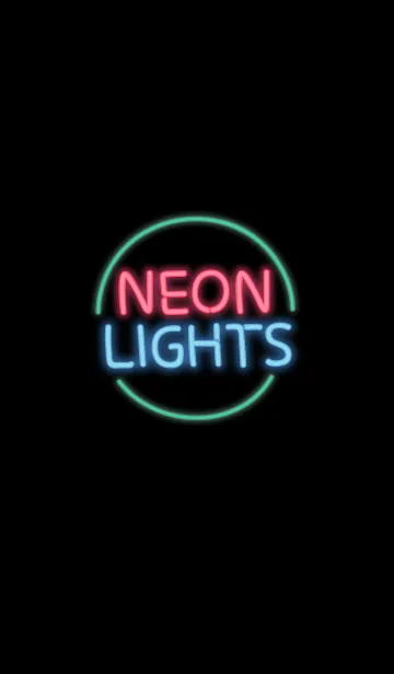 [LINE着せ替え] Neon Lightsの画像1