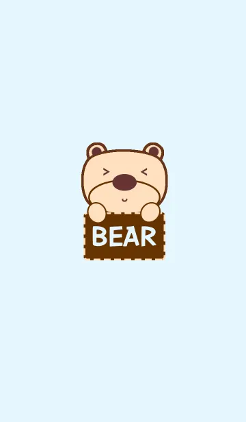 [LINE着せ替え] Brown Bear Cute2の画像1