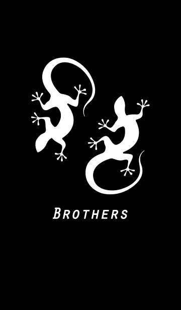 [LINE着せ替え] 蜥蜴（とかげ）兄弟の画像1