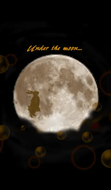 [LINE着せ替え] Under the moonの画像1