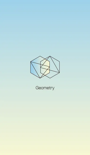 [LINE着せ替え] Geometry - Gradient 8の画像1