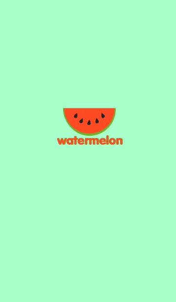 [LINE着せ替え] Simple watermelon themeの画像1