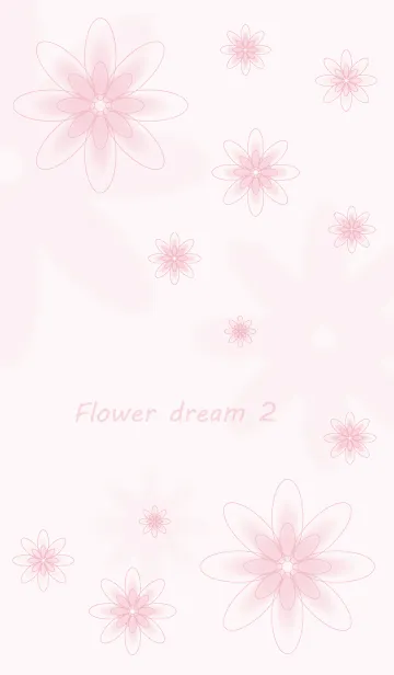 [LINE着せ替え] Flower dream 2の画像1