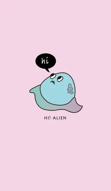 [LINE着せ替え] hi！alienの画像1
