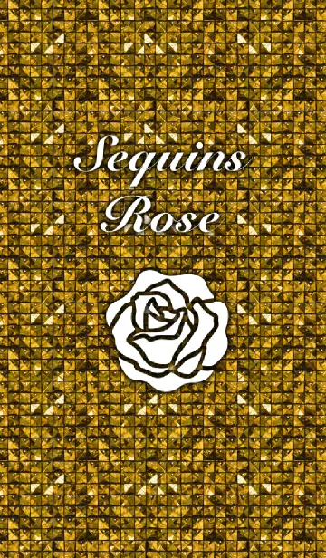 [LINE着せ替え] Sequins Rose- Goldの画像1