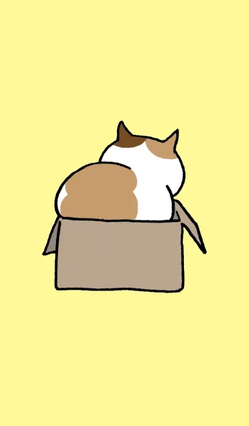 [LINE着せ替え] ブチ猫の画像1