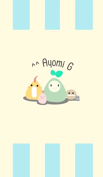 [LINE着せ替え] Ayomi Gの画像1