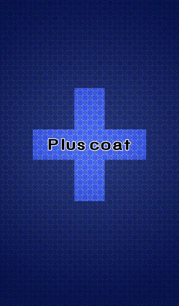 [LINE着せ替え] Plus coat [BLUE]の画像1