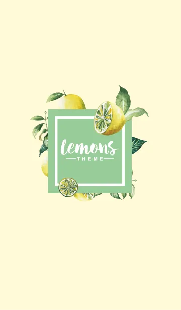 [LINE着せ替え] Lemons Themeの画像1