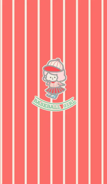 BASEBALL GIRL 1.1の着せ替えメイン画像