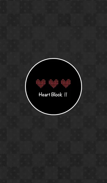 [LINE着せ替え] Heart Block ！！の画像1