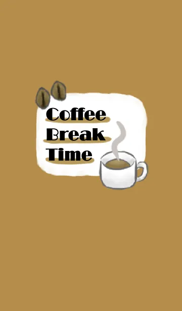 [LINE着せ替え] coffee break timeの画像1