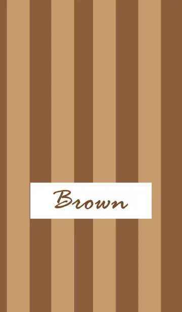Brown themeの着せ替えメイン画像