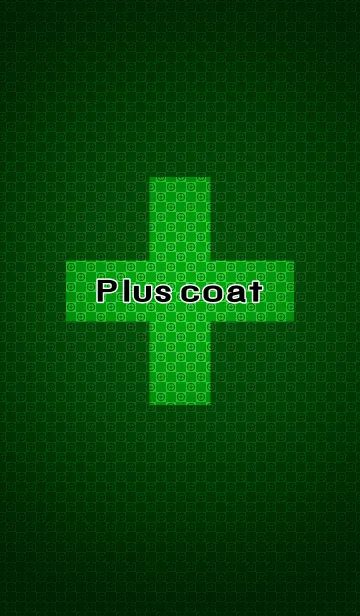 [LINE着せ替え] Plus coat [GREEN]の画像1
