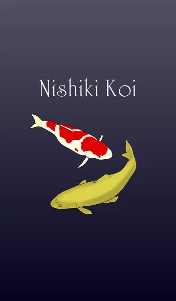 [LINE着せ替え] Nishiki koi.の画像1