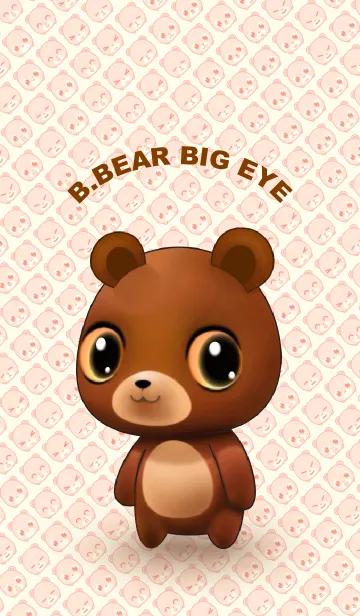 B.Bear Big eyeの着せ替えメイン画像