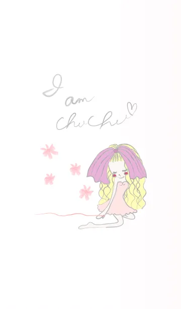 [LINE着せ替え] I am chuchu~dress ver~の画像1