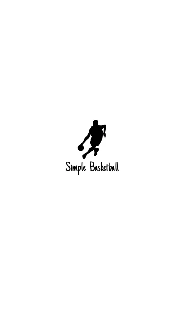 [LINE着せ替え] Simple Basketballの画像1