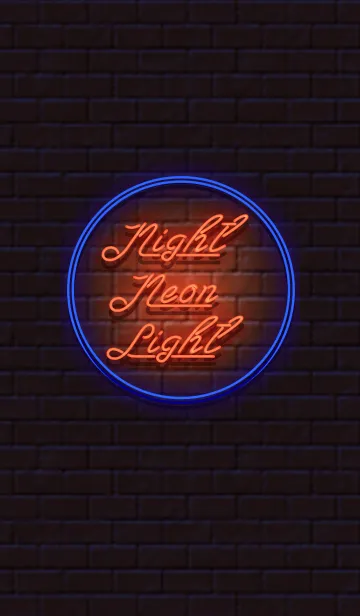 [LINE着せ替え] Night Neon Lightの画像1