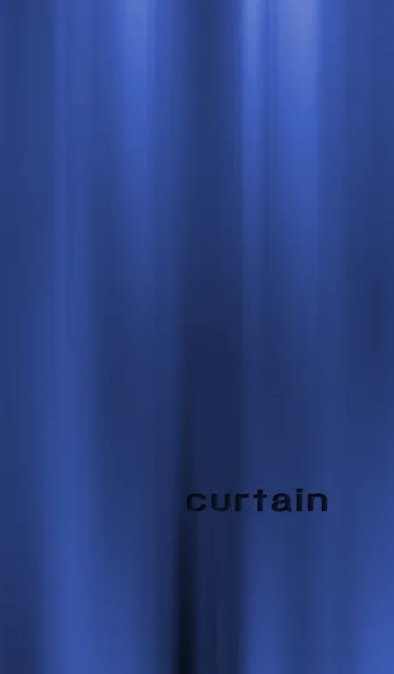 [LINE着せ替え] Blue Curtainの画像1