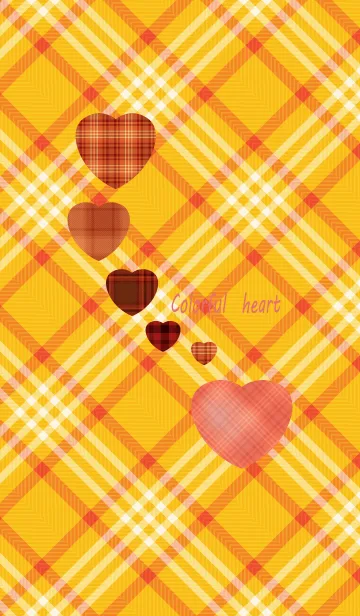 [LINE着せ替え] カラフルハート 11の画像1