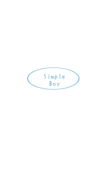 [LINE着せ替え] シンプル男の子【カップル専用】の画像1