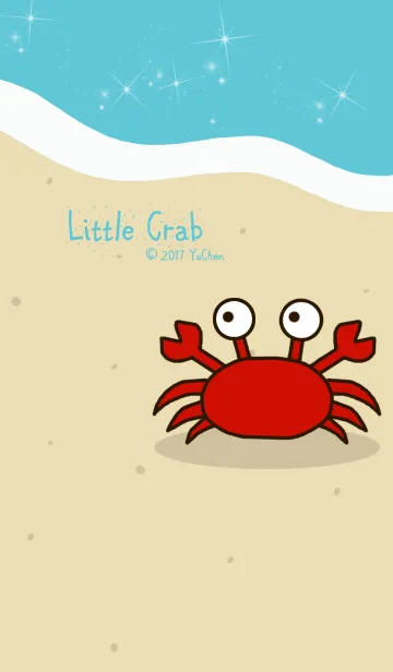 [LINE着せ替え] Little Crabの画像1