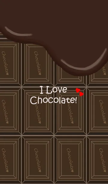 [LINE着せ替え] I love Chocolate！~Bitter~の画像1