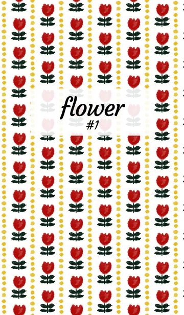 [LINE着せ替え] flower#1の画像1