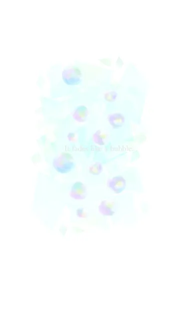 [LINE着せ替え] It fades like a bubbleの画像1