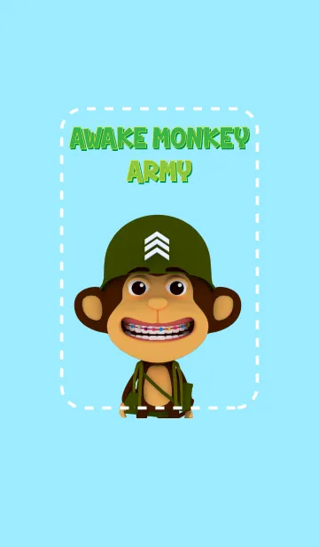 [LINE着せ替え] Awake Monkey Armyの画像1