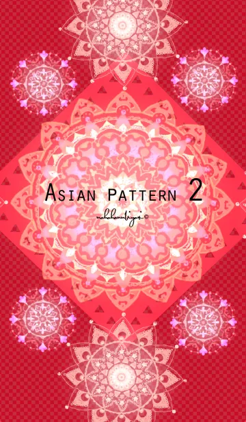 [LINE着せ替え] Asian pattern 2の画像1